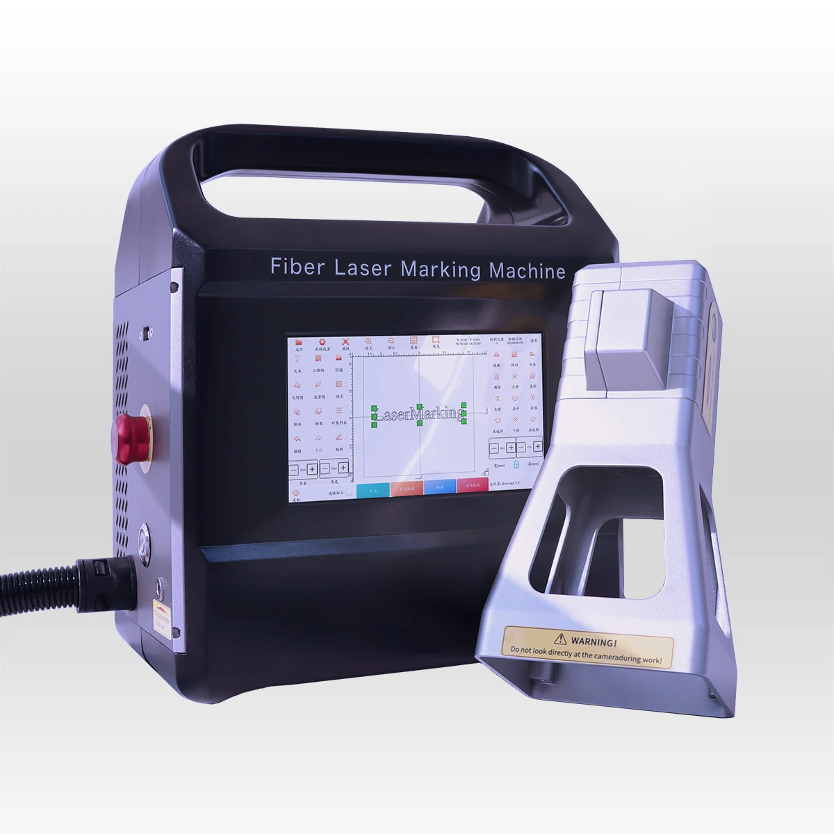 Hot sale LMB25 vin number portable fiber laser marking machine with high quality
