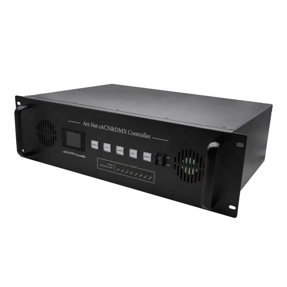 24v RGB/ RGBW  Pixel bar light  SPI Controller 8Ports 32Universe Artnet DMX pixel strip controller