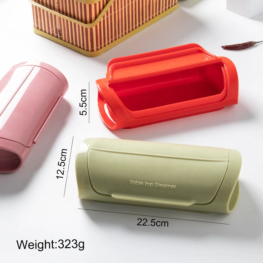 Multifunctional Silicone Steamer With Lid Vegetable Bread Microwave Steamer Bowl Pocket Style Cookware Silicone Steam Case