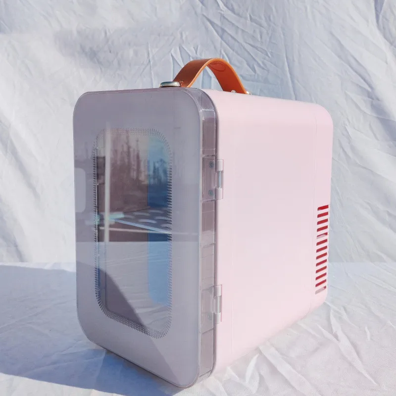 China Supply best price Countertop Home Hotel Commercial Transparent Portable Mini Refrigerator