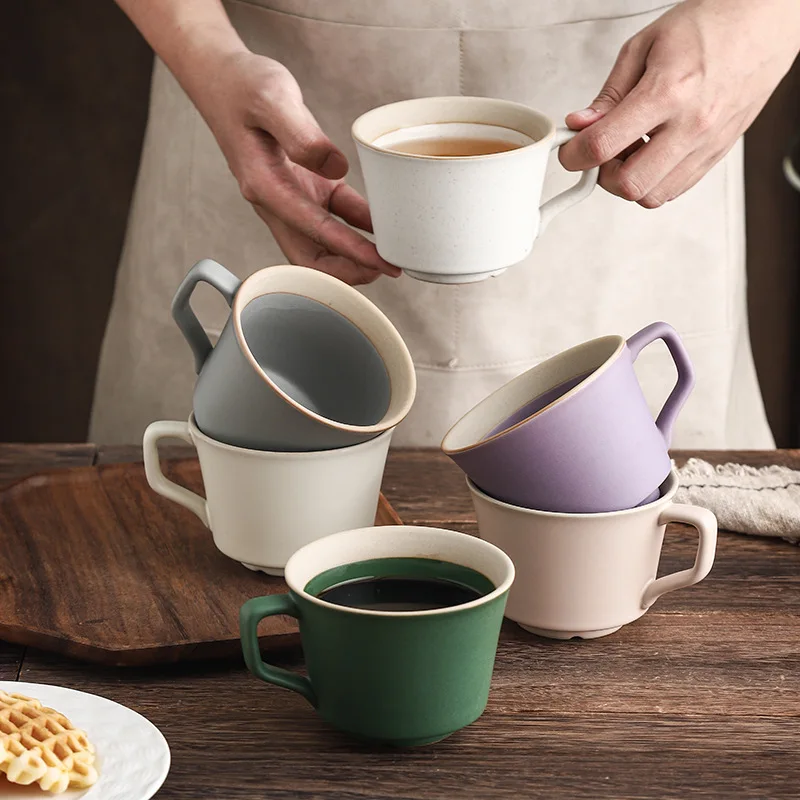 Hot Products Nordic Style Ceramic Home Breakfast Creative Stoneware Coffee Cup Water Mug Milk Cup