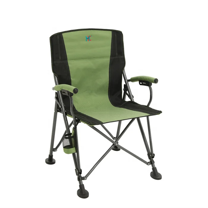 Folding Metal Chair made of compact tough oxford fabric with high strength and stability