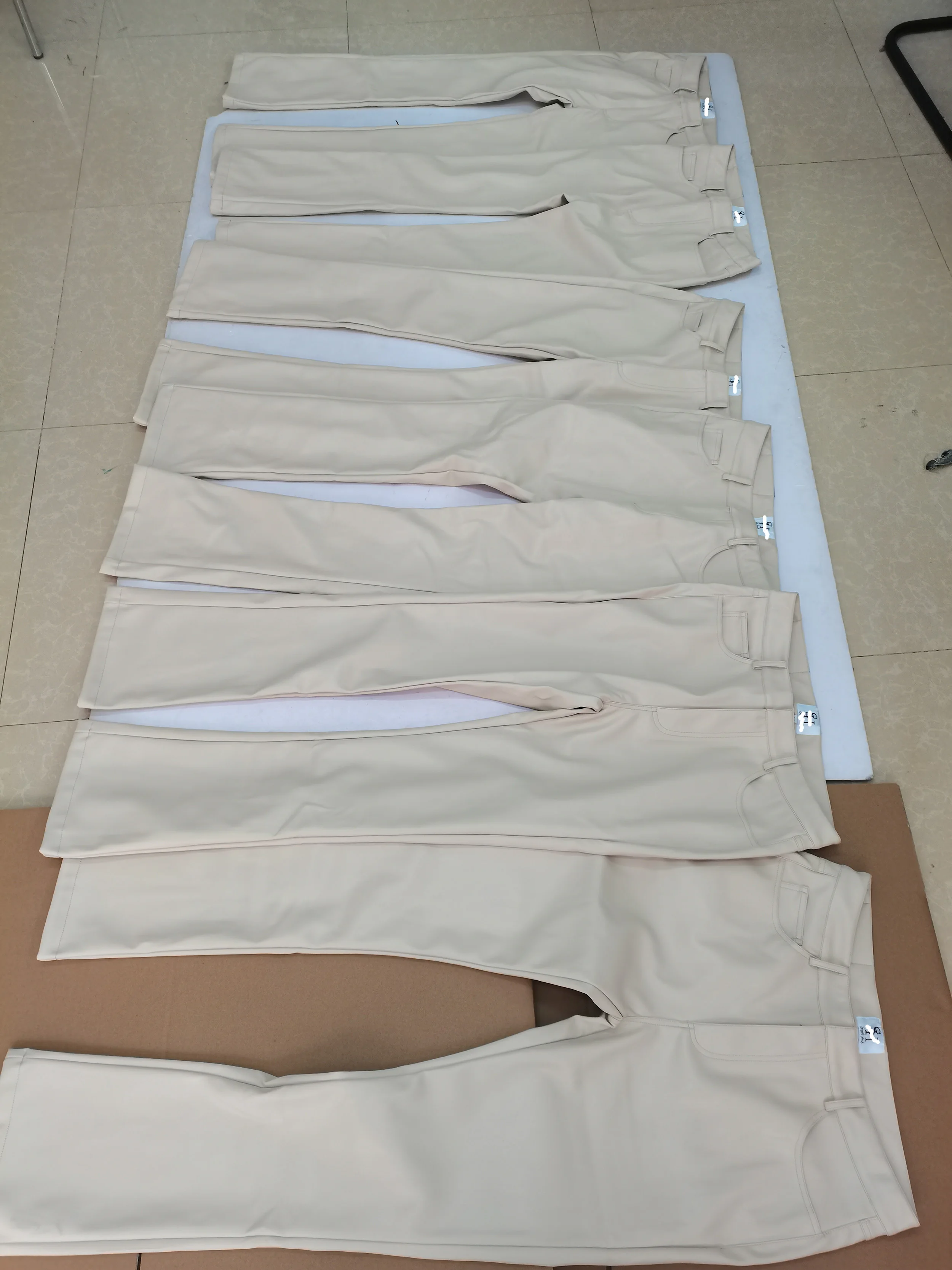 High quality PU leather pants flared pants for men