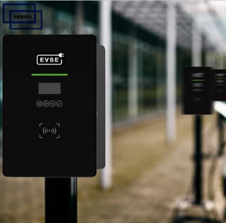  Ocpp 1 6 Wallbox Тип 2 Автомобильное зарядное устройство Mode3 розетка Ev зарядная станция 7