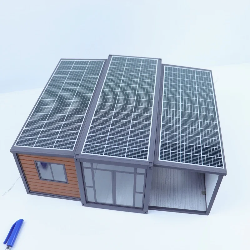 Mobile Home Expandable House Model with Bathroom Tiny Homes Model Ready To Ship