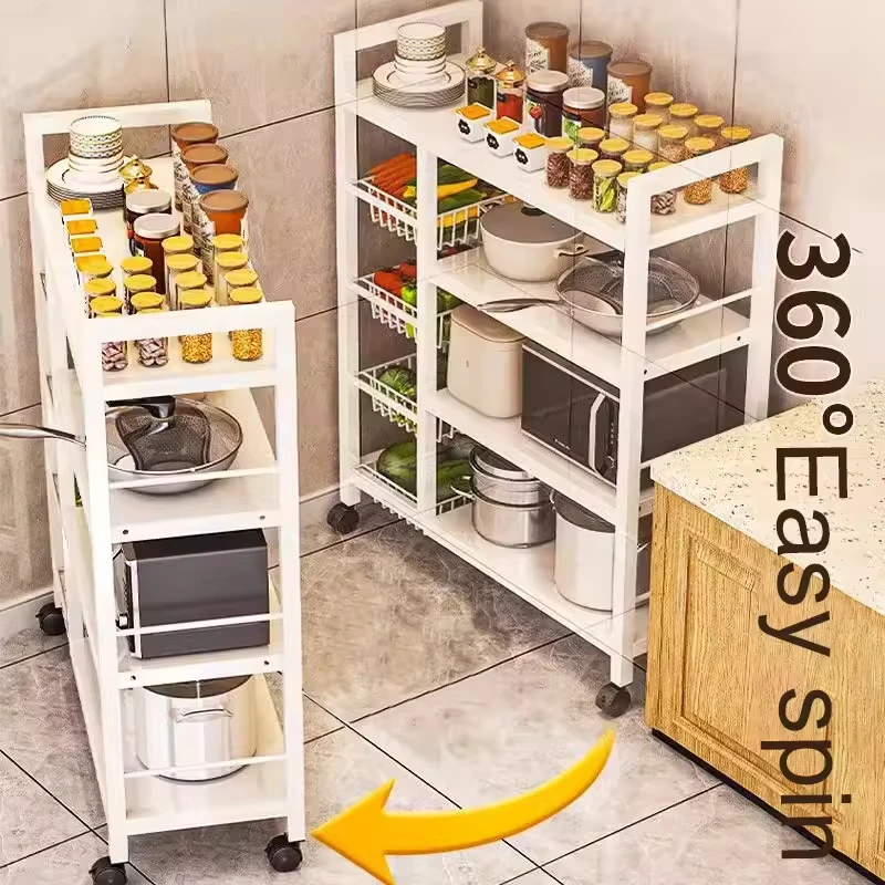 Heavy Duty 4 Tiers Warehouse Stainless Steel Shelves With Wheels Wire Shelving Storage Rack