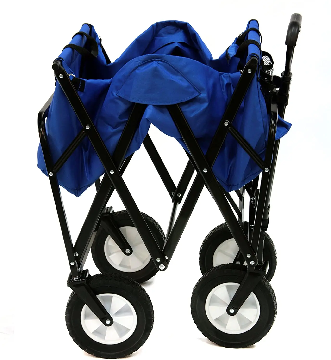 Camping Trolley Folding Outdoor Garden Park Utility Kids Wagon Portable Beach Trolley Cart Camping