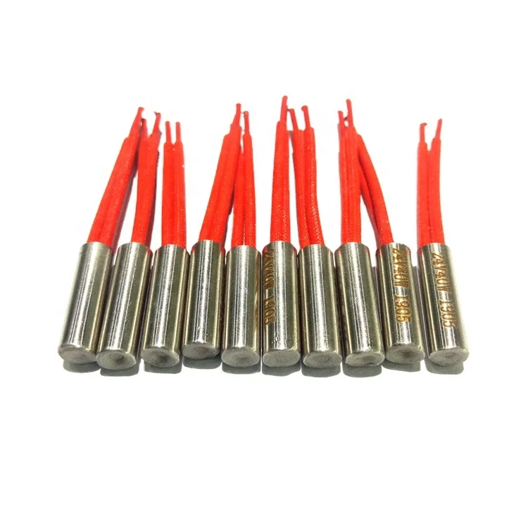 8mm Low Density Electric Cartridge Rod Heater For Plastic Machine