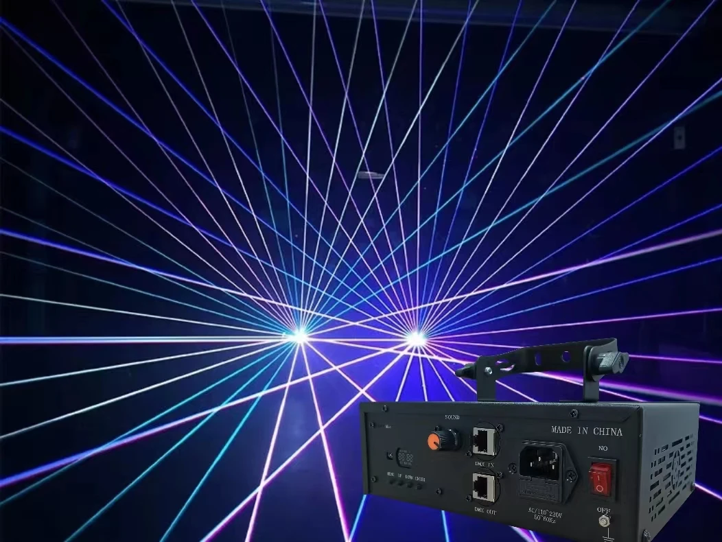 New Hot Sale Stage Disco 2W Mini Version RGB Laser Light Bar Car Party Laser Light Waterproof Laser Driving lights Wall