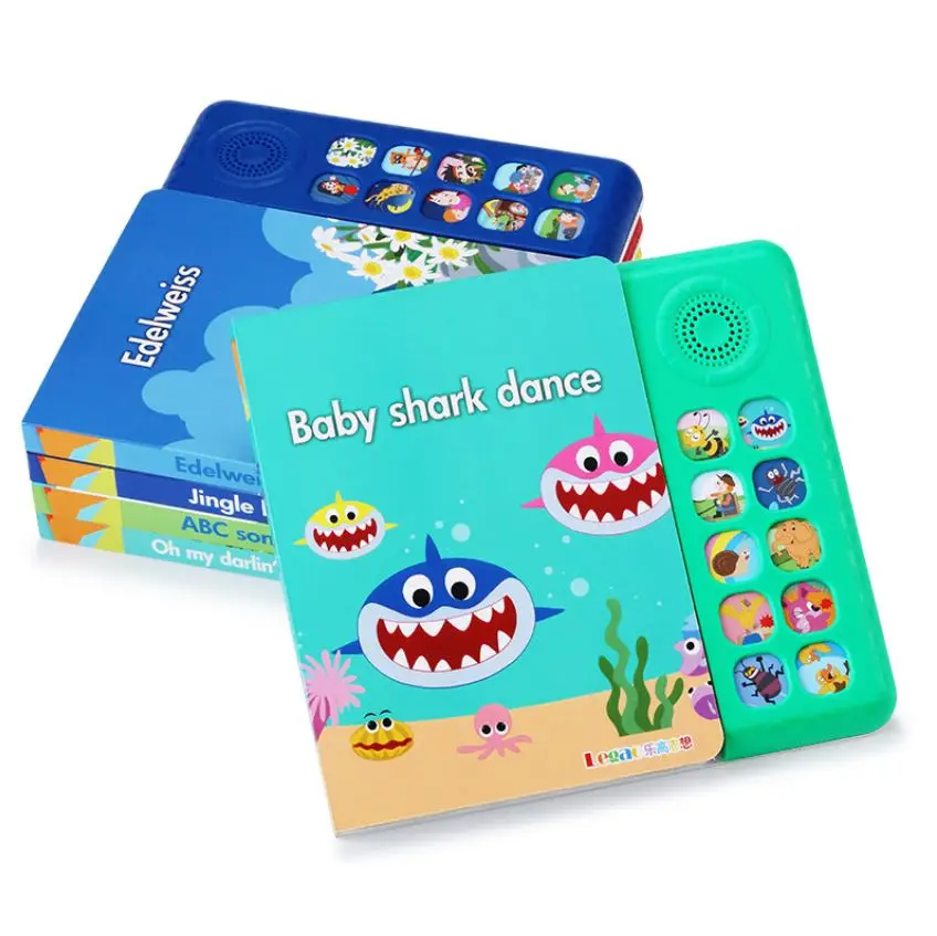 
High Sound Quality Accessory Custom Animal Book Talking Book for Kids Printing Sound Book 