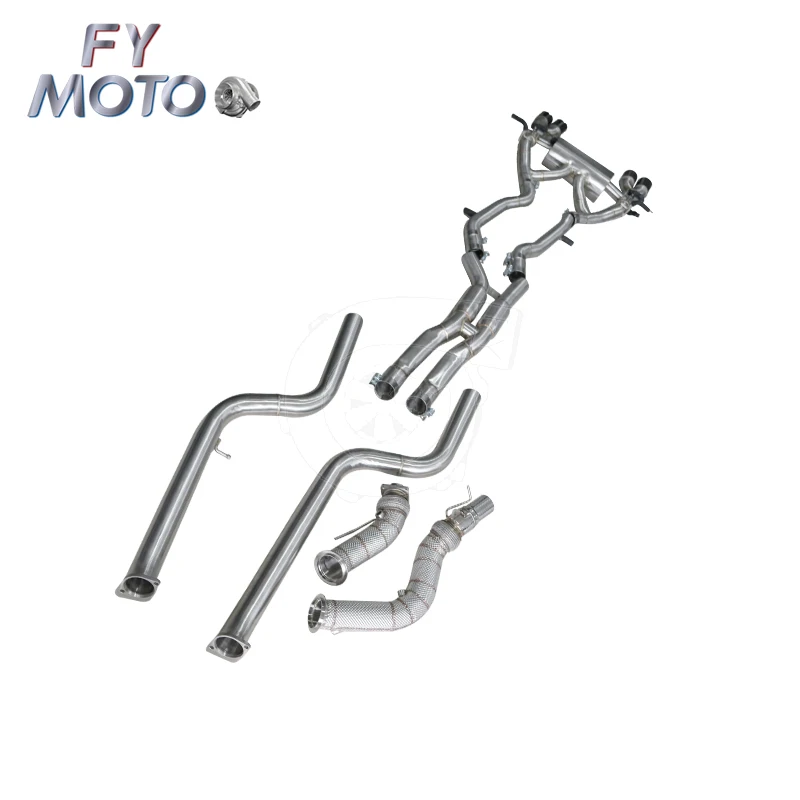 Exhaust Catback M PERFORMANCE for BMW S55 F80 M3 F82 M4 with Valve 2014+
