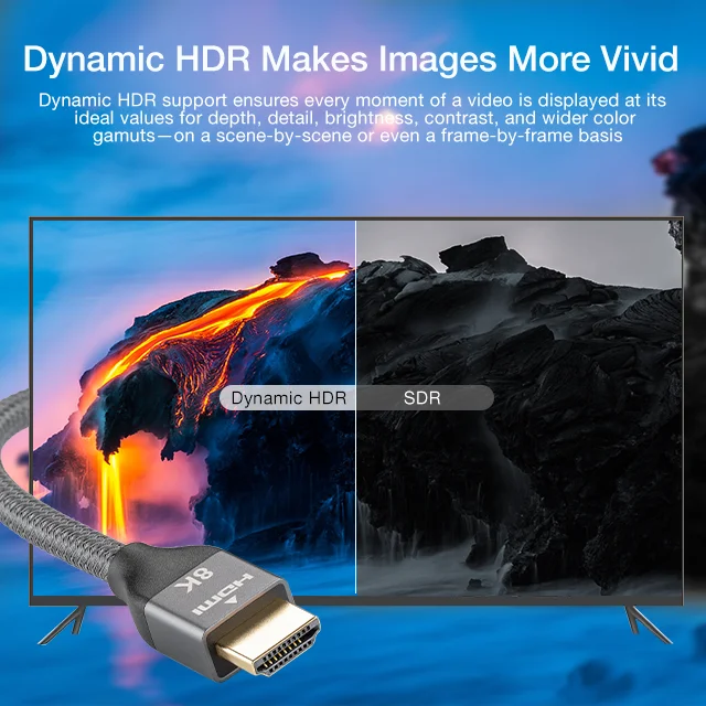  Ультраскоростной HDMI-кабель ult-unite сертифицированный 1 м 2 3 5 8K 60 Гц 4K 120 48 Гбит/с поддерживает все функции