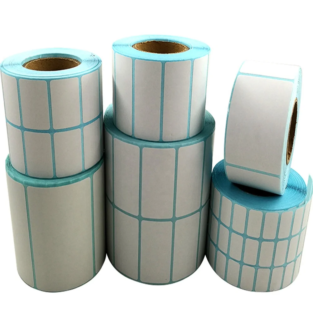 Factory Sale Label Roll Blank Sticker Direct Thermal Paper Label