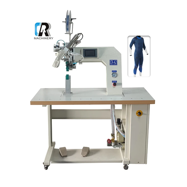 CR-A2 Waterproof Tape Seam Sewing Machine Raincoat Hot Air Seam Sealing Machine with High Quality