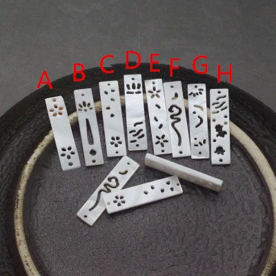 Новое поступление, прямоугольные Подвески в виде ракушки, DIY, серьги, аксессуары для женщин, ювелирные изделия