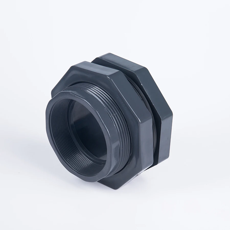 Factory price UPVC male and female water tank connector bulkhead accessories adapter fittings
