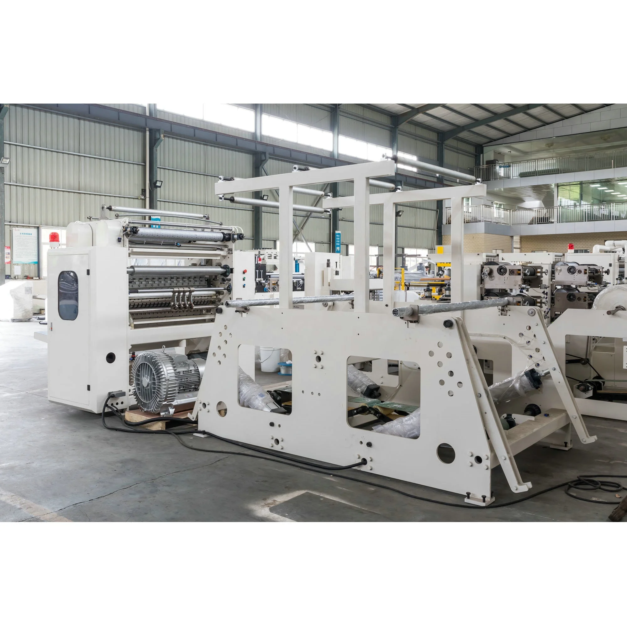 
High quality automatic mini type facial tissue paper products making machine 