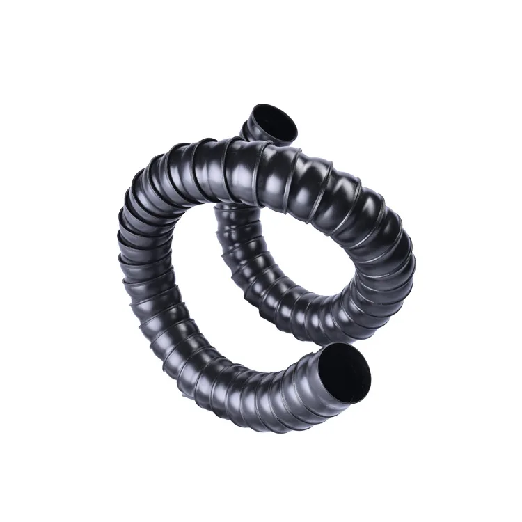 Industrial Adjustable dust removal ventilation exhaust Equipment Bamboo Arm Smoking Duct for Fume Extractor Welding