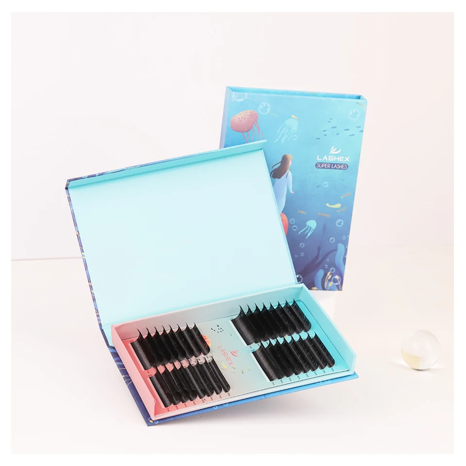 Top grade lash korean lash extensions high quality mink eyelash extensions for lash tech equipment