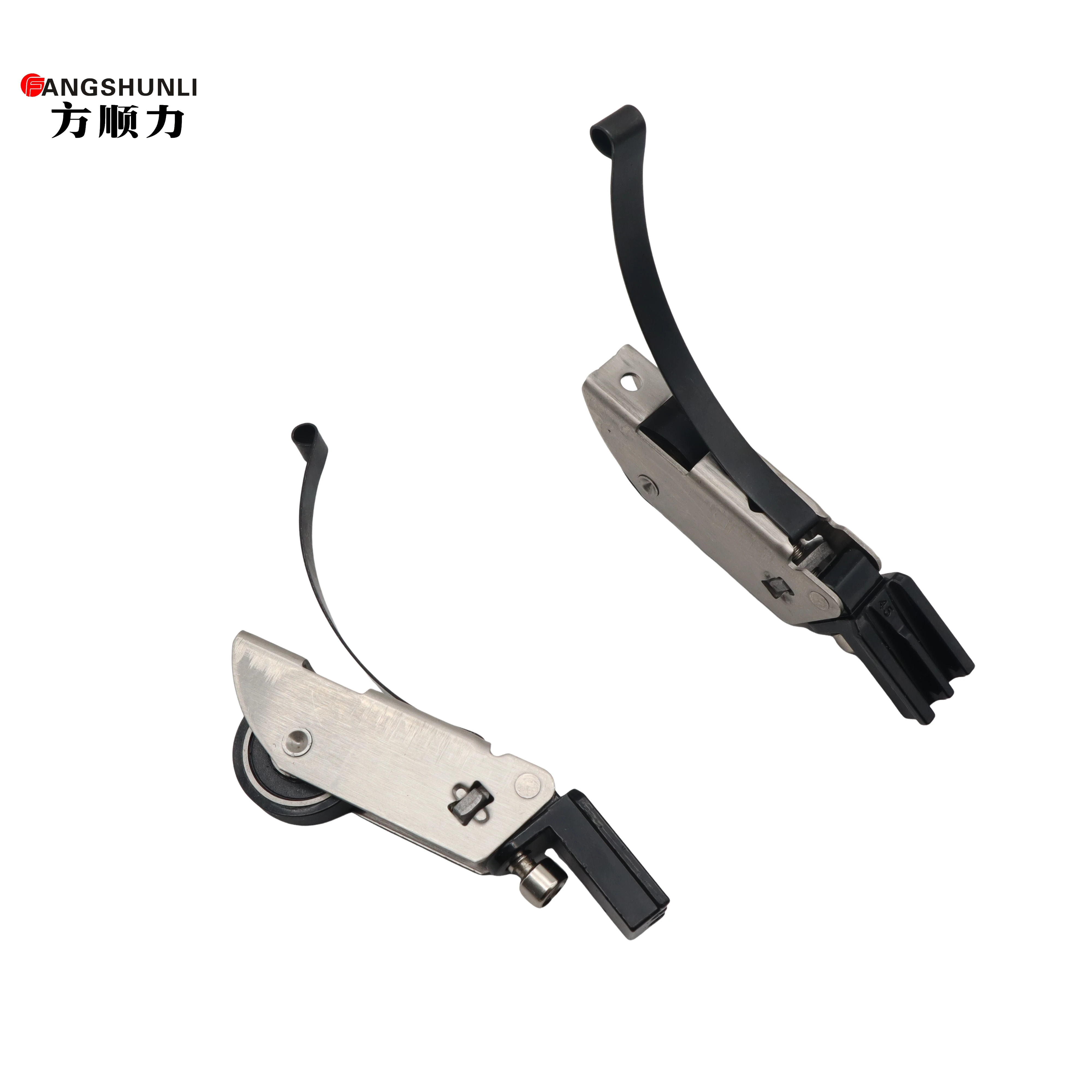 high quality two way soft close sliding hanging door roller slim runner