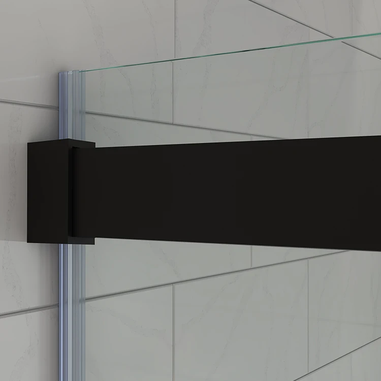 
Seawin Lifetime Warranty Luxury Frameless Bypass Sliding Tempered Glass Showers Doors 