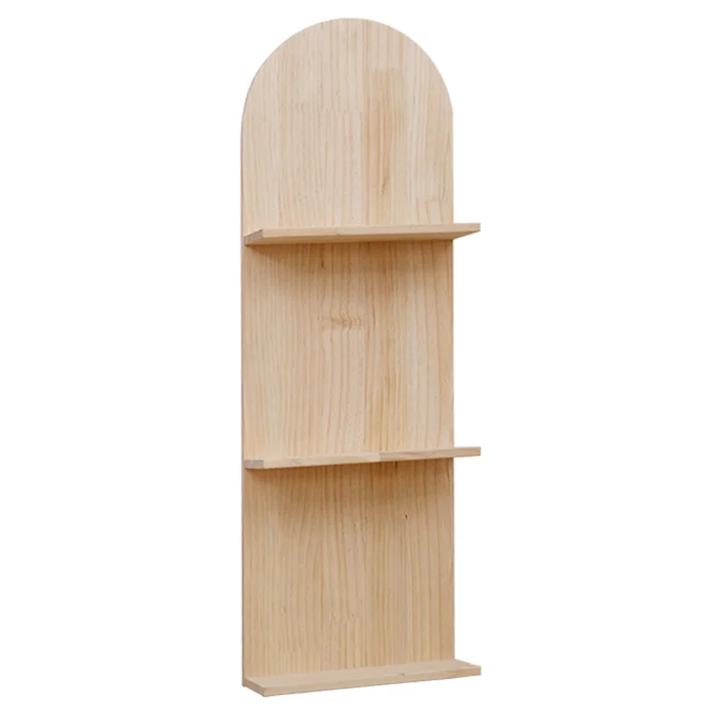 art multi-layer bookshelf minimalist floor newspaper rack wooden data picture book storage rack