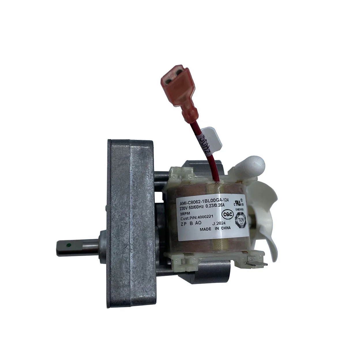 Запасные части для духовки 230 В 50/60 Гц 0 23/0 26 А 3 об/мин AMI-C8062-1BL00GA-124 цепной двигатель хлебопечки вертикальная печь выпечки