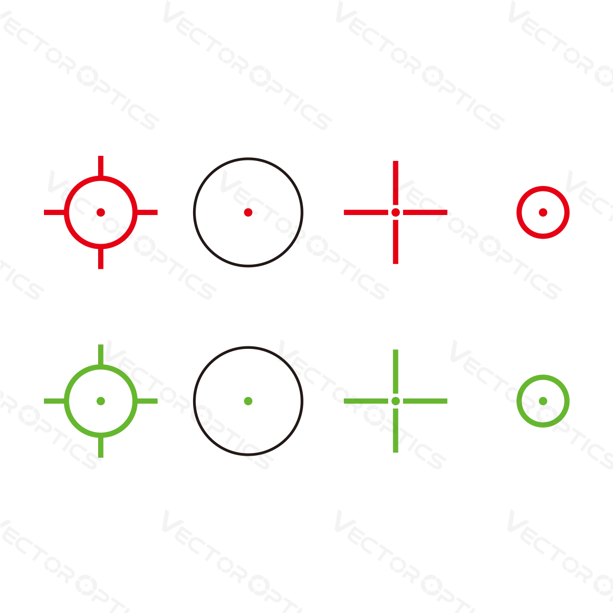 Векторная оптика Omega 23x35 четыре сетки красный точечный прицел от производителя для военного оружия страйкбольного ружья дробовика