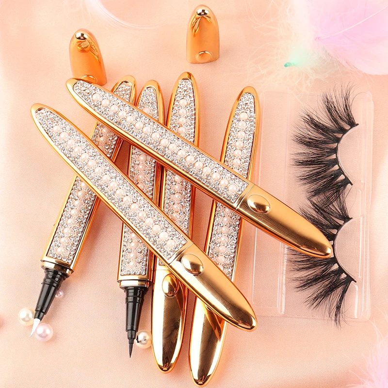 Factory wholesale and retail custom logo color eyelash tweezers eyelash applicator