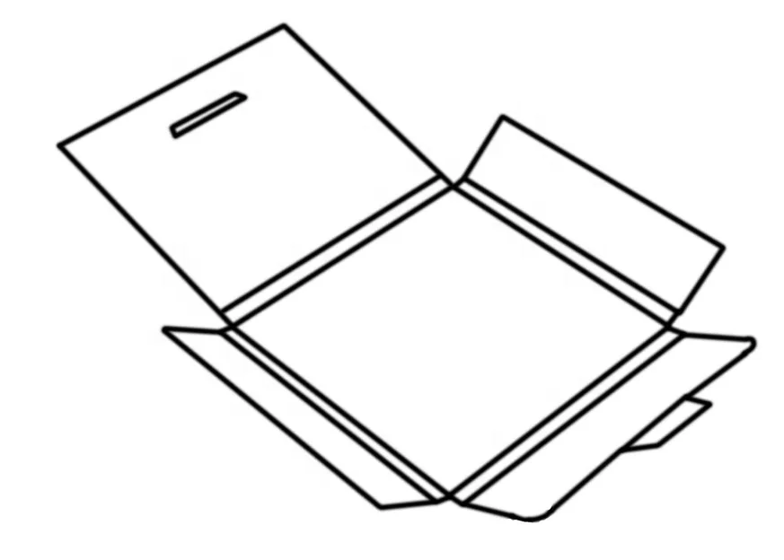 Custom Printed  Vinyl Lp Record Box Mailer Pack Vinyl Record Mouse Pad Packaging Shipping Boxes For Photos Poster Gift Craft