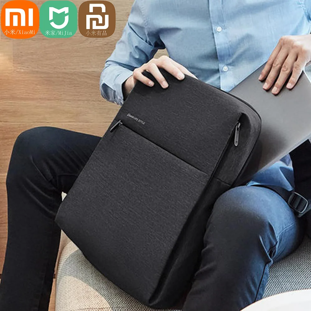 Городской рюкзак для мужчин и женщин Xiaomi Mi вместительные деловые школьные ранцы студентов сумки ноутбука