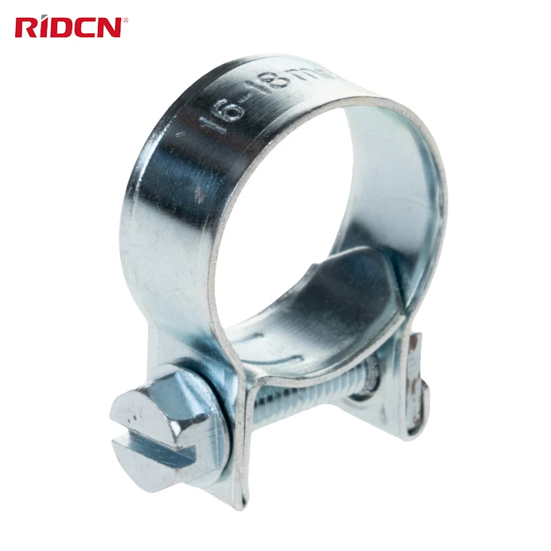 Zinc Coated Steel Mini Hose Clamp