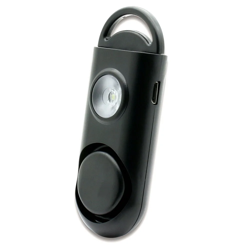 Safe Sound Kit Self Defense Set Rechargeable And Flashlight Safety Personal Alarm Keychain