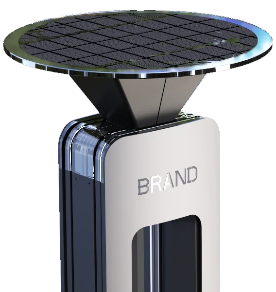 Светильник для столба ландшафтный светильник на солнечной батарее с датчиком звука красочное украшение у бассейна солнечный