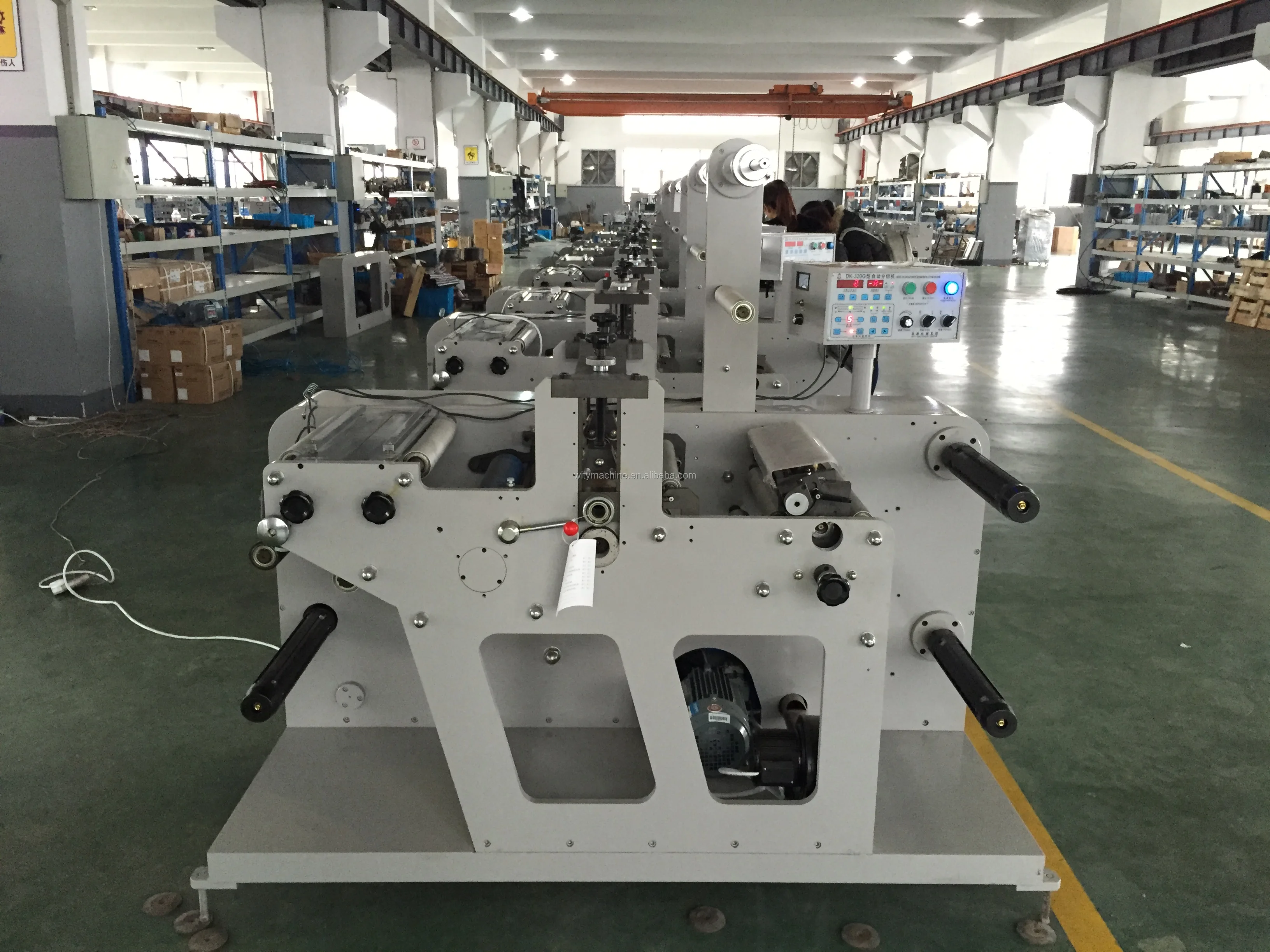 Label Rotary Die Cutting and Slitting Machine