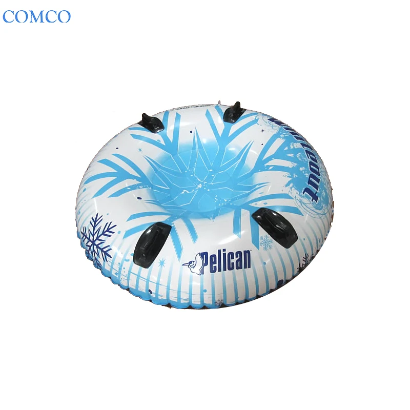 Direct Factory Custom Design Snow Tube Durable Rigid PVC Inflatable Sleds Snow Tubes Winter Outdoor Fun Toy