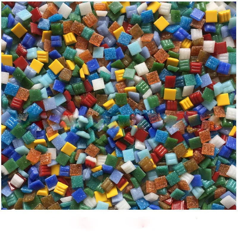 
Sheets Small Chip Mosaic Tile Diy Kit Craft Modern Iridescent for Church Art Decor Domes Tiffany Stained Glass Material 