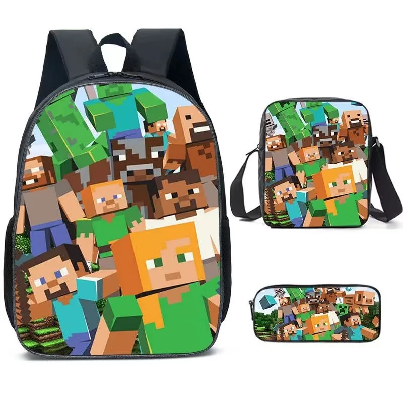 New Release Double Sided 3D Printed School Backpack Waterproof Roblox Solar School Bag with Price