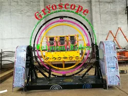 Развлекательные аттракционы, 4 места, человеческий гироскоп с прицепом
