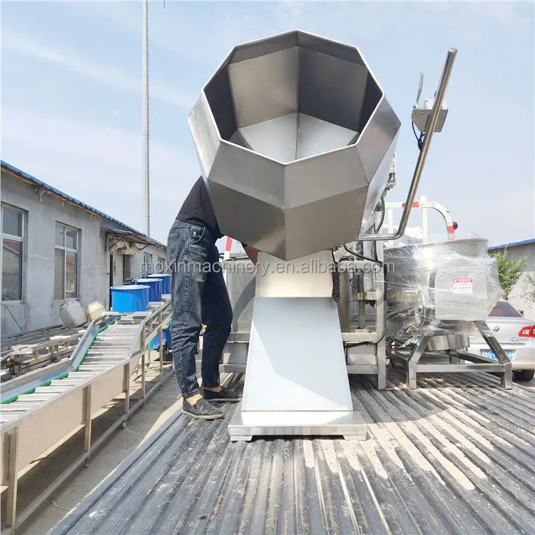 Moxin 30kgh 50kgh 100kgh Semi Automatic Cassava Potato Chips Making Machine French Fries Production Line With Low Cost