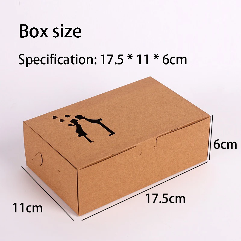  Одноразовая коробка для завтрака упаковка жареной курицы еды из крафт-бумаги упаковочная