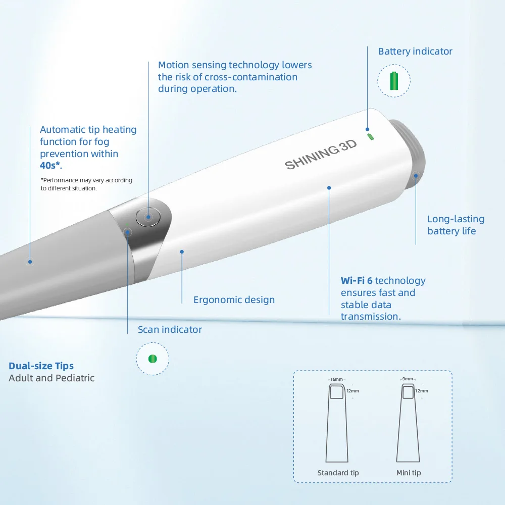 Dental 3D intra oral Aoralscan 3 Intraoral Scanner Advanced Technology for Dental Diagnostics intraoral camera