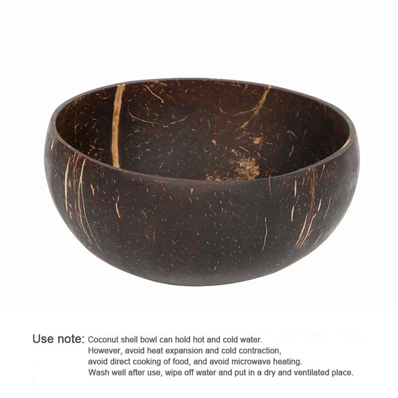 Handmade Eco Friendly empty coconut shell bowl for candle making custom bowl coconut bowl