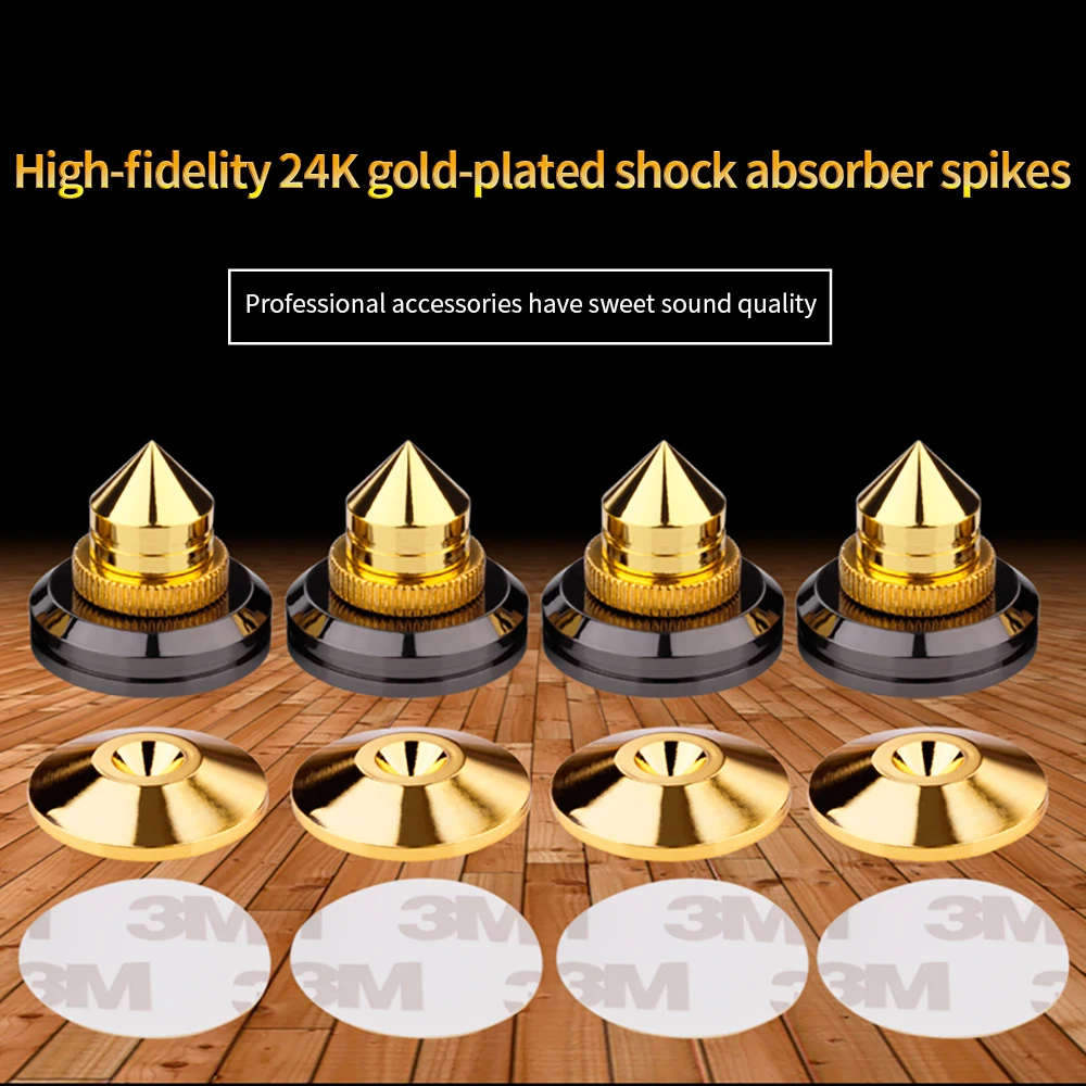  Оптовая продажа с фабрики HIFI аудио ножная подставка штатив специальный динамик амортизатор антимагнитные ножки латунная изоляционная