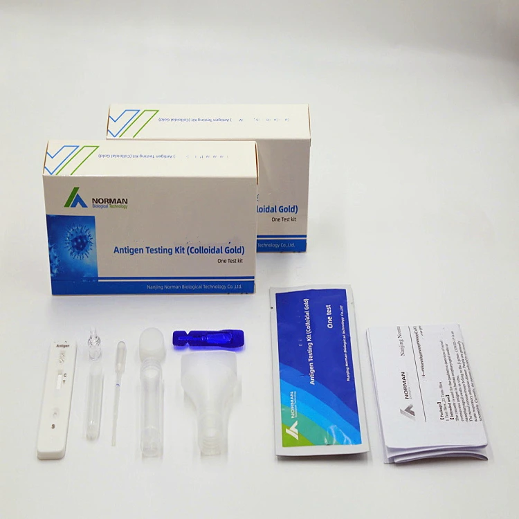 Norman Wholesale Accurate rapid antigen test kit selftest saliva antigen
