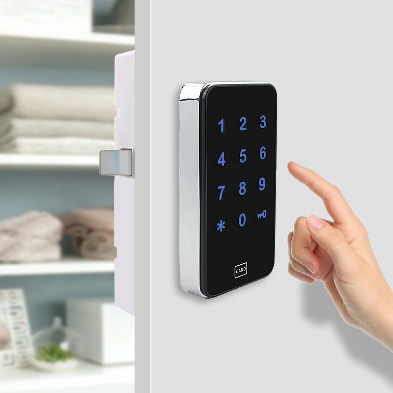 Smart password drawer cabinet door lock RFID 125Khz induction file cabinet electronic lock home wardrobe shoe cabinet lock