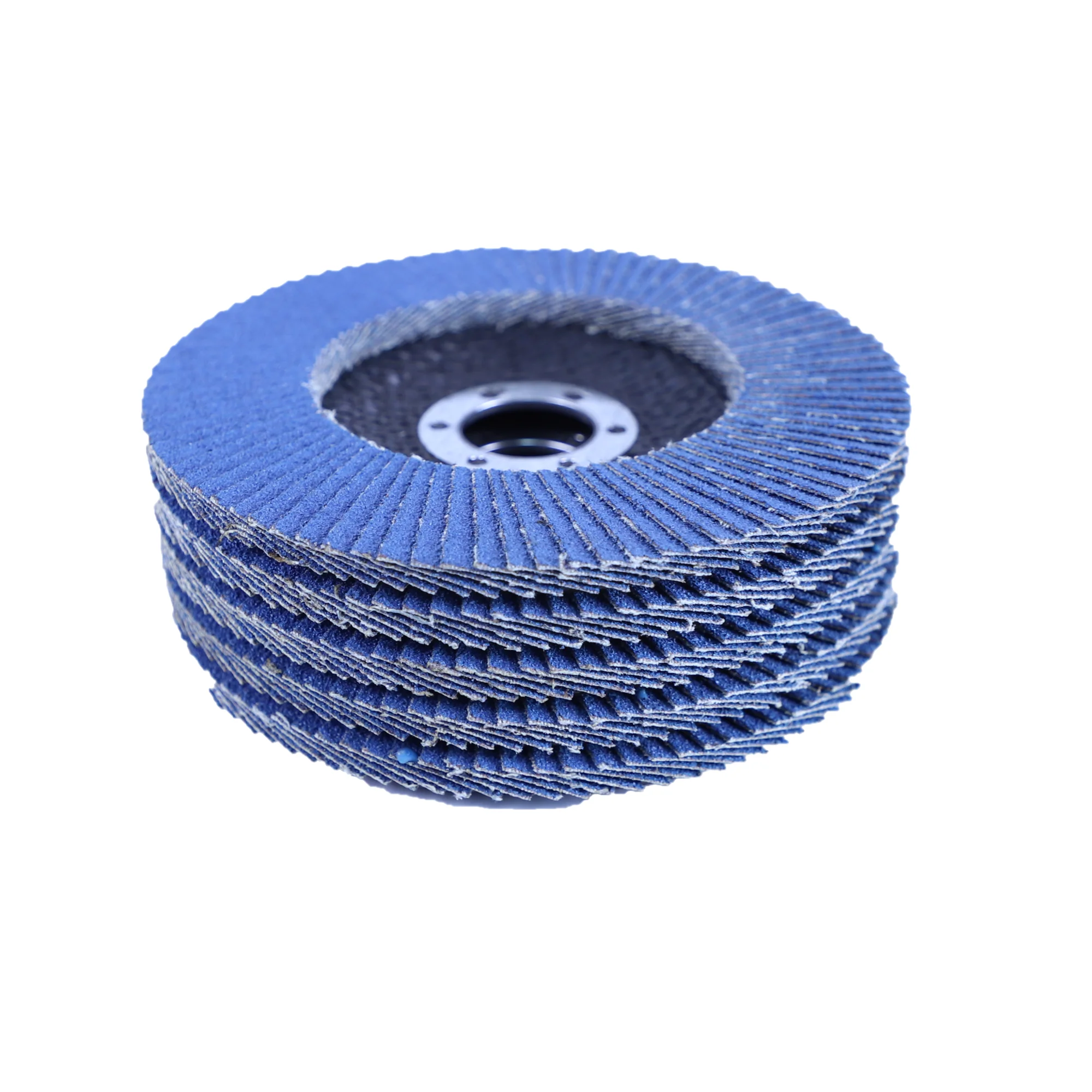 High performance flap disc 100*16 AZ zirconium flap disc for metal grinding