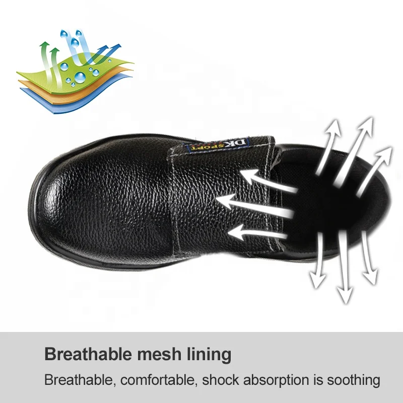 Power generation welding labor insurance shoes work anti-mite puncture wear acid and alkali capping protective shoes