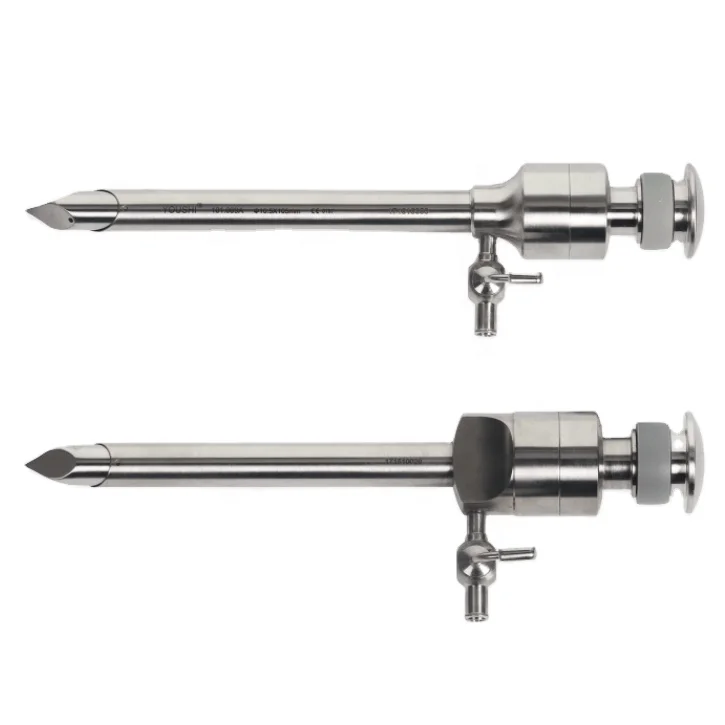 laparoscopic reusable surgical magnetic cannula  trocar 5mm 10mm