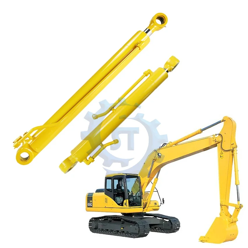 Высококачественный гидравлический цилиндр стрелы ковша для экскаватора PC60-7 детали оборудования сборки гидравлического цилиндра